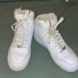 Nike Hightop White Air Force One Mens 9 Womens 10 1/2